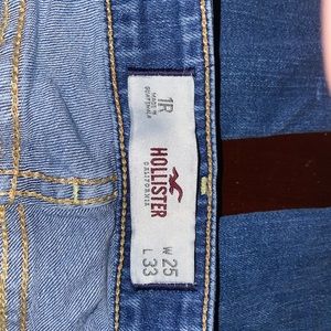 Holister Low Rise Bootcut Blue Jeans